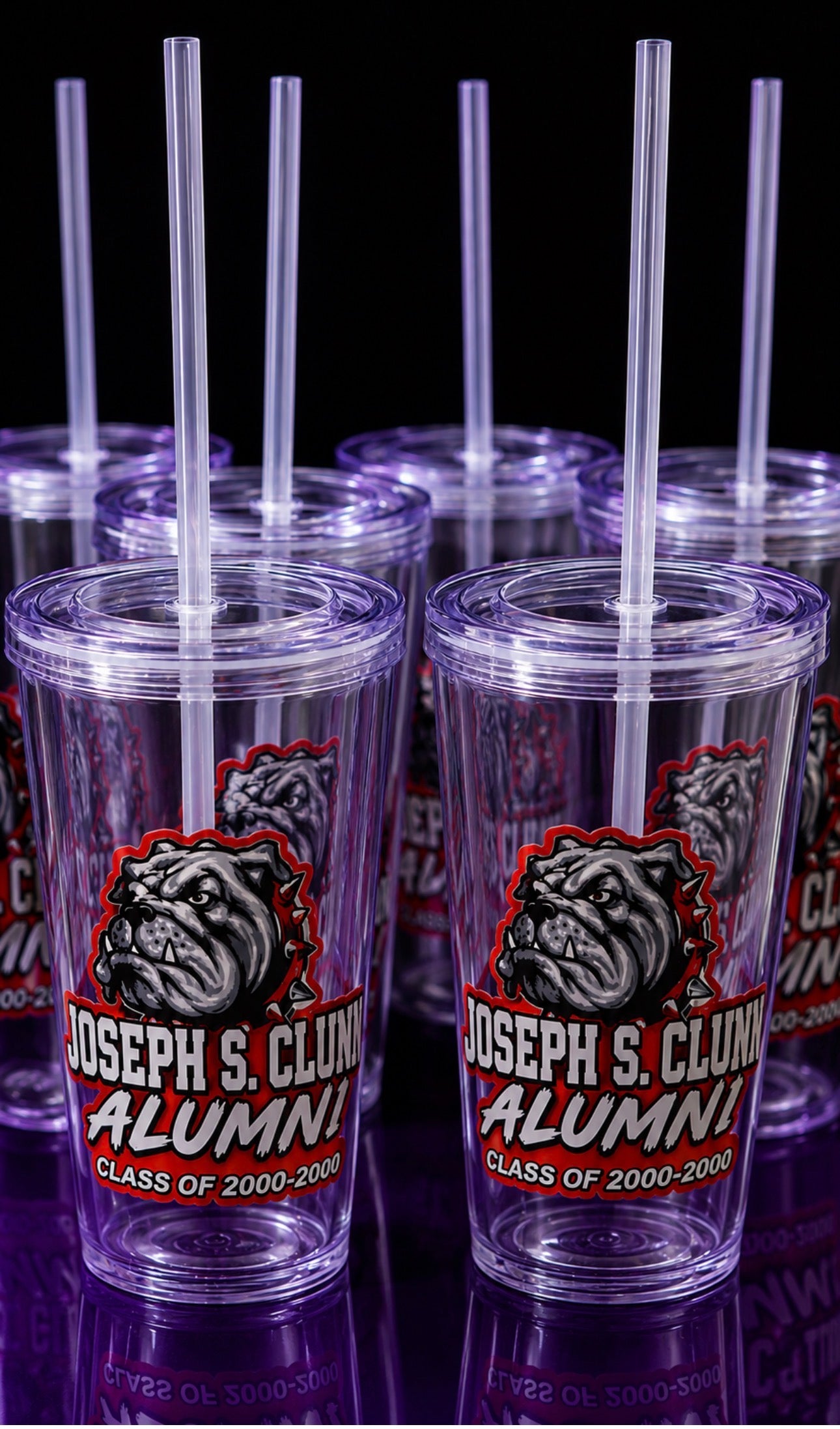 Acrylic Tumbler With Top